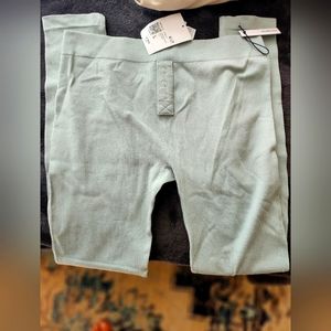Forever 21 blue mist size large nwt leggings